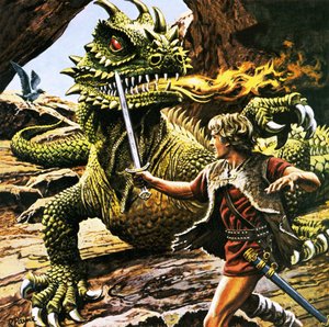 ジークフリートの竜との戦い