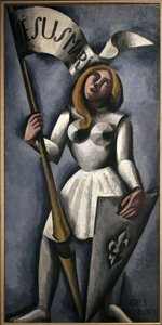 ジョーン・オブ・アーク 作： Roger de La Fresnaye