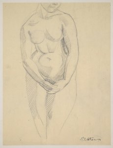手を組んだヌード 作： Roger de La Fresnaye