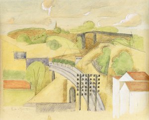 ムーラン高架橋の研究;ムーラン高架橋の研究、1912 作： Roger de La Fresnaye