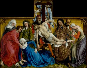 十字架からの降下 1435年頃 油彩・パネル 作： Rogier van der Weyden