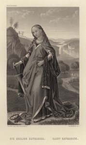 セントキャサリン 作： Rogier van der Weyden