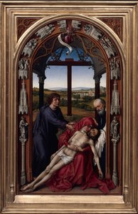 聖母の祭壇ミラフローレス祭壇c。 1440 作： Rogier van der Weyden