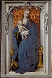 聖母子像（絵画 作： Rogier van der Weyden