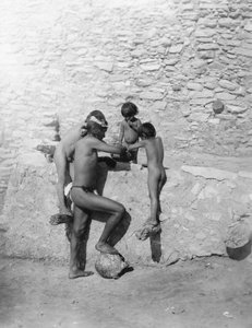 ザ・フィースト、1913年頃（白黒写真） 作： Roland W. Reed