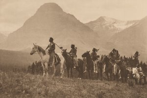 1913年、モンタナ州パイガン、パス・ファインダー（写真） 作： ローランド・W・リード