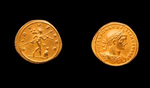 アウレリアヌス硬貨、西暦270-275年（金 作： Roman