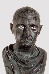プブリス・コルネリウス・スキピオ・アフリカヌスの胸像 作： Roman