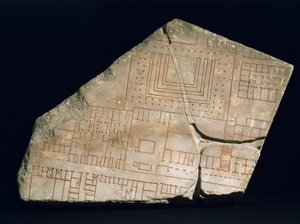 フォルマ・ウルビス・セヴェリアーナの断片（大理石）、3世紀