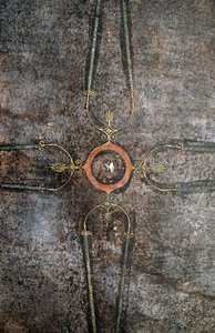 ヴィラ・デイ・ミステリ」のフレスコ画 作： Roman