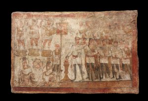 ジュリアス・テレンティウスが犠牲を払う、西暦239年（石膏に塗る） 作： Roman
