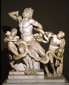 ラオコーンとその息子たち(マーブル) 作： Roman