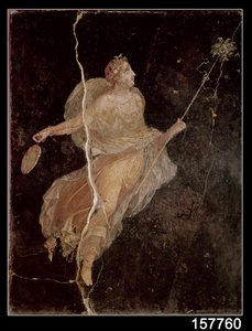 船の家、ポンペイ、紀元前1世紀紀元前79年のマエナード 作： Roman
