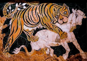 モザイク。 c.325-350