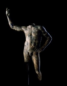 支配者の肖像、AD 200-225（ブロンズ）