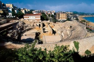 ローマ時代の円形闘技場、タラゴン（スペイン、カタルーニャ州 作： Roman