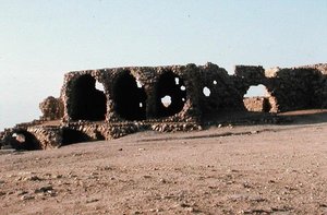 ローマ水道橋の遺跡