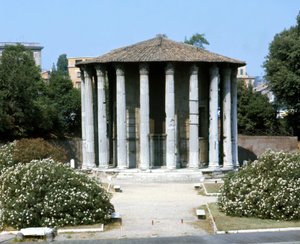 ローマのヴェスタ神殿。 作： Roman