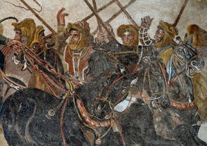 イッソスの戦いはアレキサンダー3世がダリオスに対して大王に勝利した 作： Roman