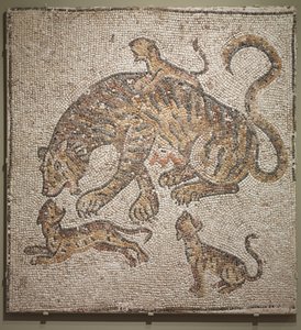 ティグレスとカブス、西暦300年頃 作： Roman