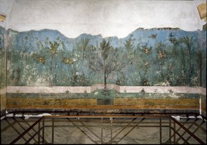 紀元前40〜20年、リビアの別荘にあるトロンプルーイルガーデン 作： Roman