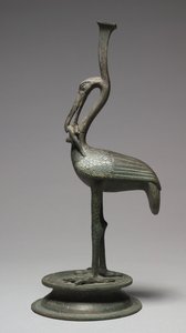 トカゲを食べるイビス、紀元前1世紀紀元前1世紀 作： Roman Imperial Period