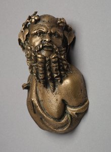 ソファ用のSilenusバスト、1-125 作： Roman Imperial Period