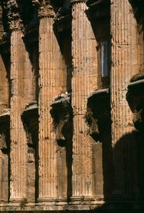 バッカスの神殿、詳細、帝国時代（紀元前27年〜395年）