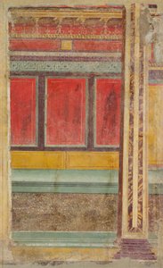 ボスコレアーレの別荘の壁画、紀元前50〜40年頃 作： Roman Republican Period