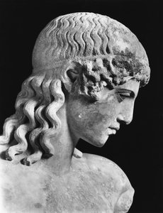 アポロ（大理石）（モノクロ写真）（詳細 作： Roman Roman