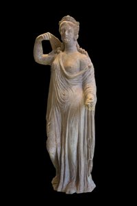 芸術 ギリシャ ジェニトリックス型のアフロディーテ（紀元1世紀） テラコッタ 作： Roman Roman