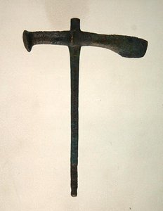 Bebraで見つけた斧（銅製） 作： Roman Roman
