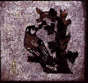木の中の鳥（モザイク） 作： Roman Roman
