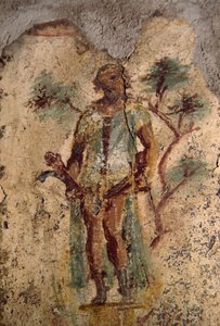 ポンペイ、ルパナールのエロティックなフレスコ画（ユネスコ世界遺産リスト 作： Roman Roman
