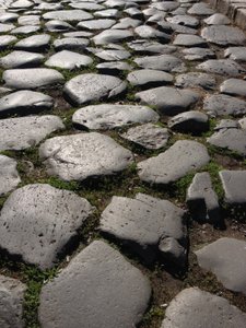 ローマアッピア街道（またはアッピア・アンティカ通り 作： Roman Roman