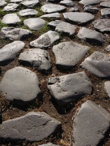 ローマアッピア街道（またはアッピア・アンティカ通り 作： Roman Roman