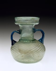 スプリンクラーフラスコ、AD 200-400（吹きガラス） 作： Roman Roman