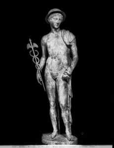 水星の像（大理石 作： Roman Roman