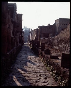 街路の眺め 前5世紀～後1世紀 作： Roman Roman