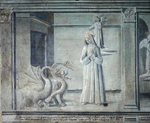 怪物の姿をした悪魔に追われた聖女フランソワーズ・ロメーヌの生涯（ローマ派より