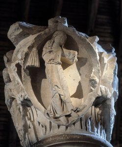 プルーデンス合唱団の首都（彫刻 作： Romanesque