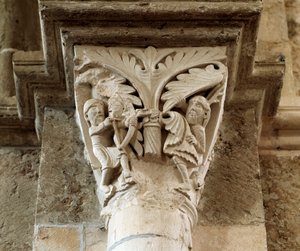 カインの死（彫られた資本）について 作： Romanesque