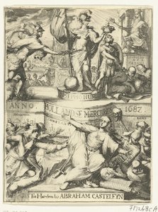 1687年頃のホランシェ・メルクリウスのタイトルページ