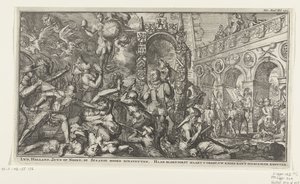 八十年戦争の寓話 作： Romeyn de Hooghe