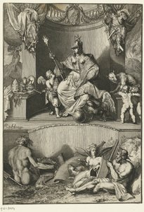 ローマ市の寓意的表現 作： Romeyn de Hooghe