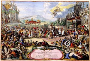 ジョン3世ソビエスキ王の寓意、1675年 作： Romeyn de Hooghe