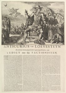 Anticurius van Loevesteyn.nd 作： Romeyn de Hooghe