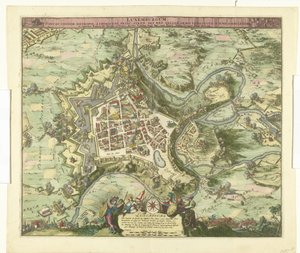ボンバードメント ヴァン ルクセンブルグ ドア デ マールシャルク デ クレキー、1684 年 ルクセンブルク、首位。 苗字 大都市 キマセン王子 強い 定義。 登録 しかし、ガリアの腕が彼を占領しました。 6月4日 あお。 8834 (オブジェクトのタイトル) 作： Romeyn de Hooghe