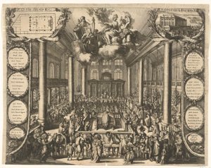 1675年にアムステルダムでポルトガルシナゴーグが発足 作： Romeyn de Hooghe