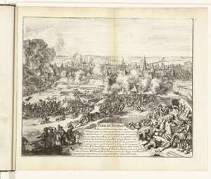 トゥルネーの占領、1581 年 Prize de Tournay (オブジェクトのタイトル) Guerres de Flandres (シリーズタイトル) 作： Romeyn de Hooghe